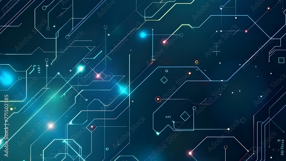 IT security technology background IT security technology background