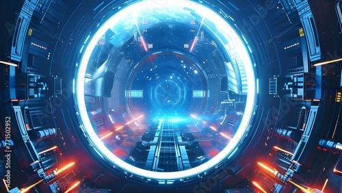 Wallpaper Mural IT technology background Torontodigital.ca