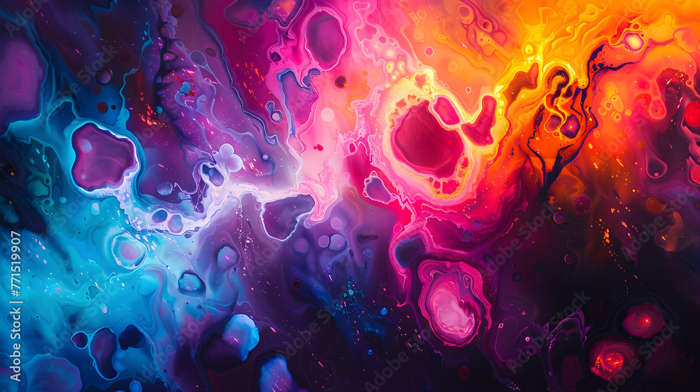 Fototapeta premium Bioluminesent