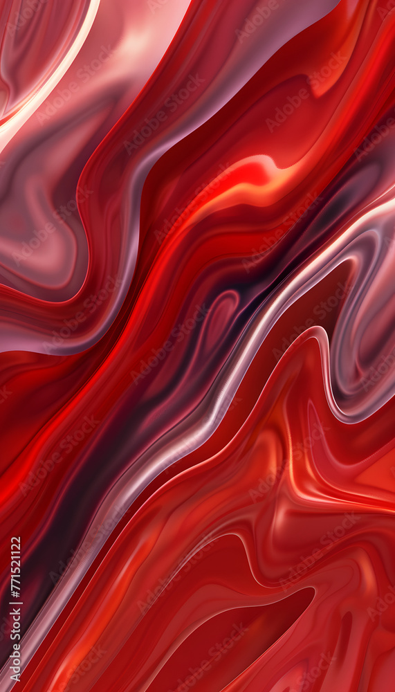 Obraz premium Red Wallpaper Abstract