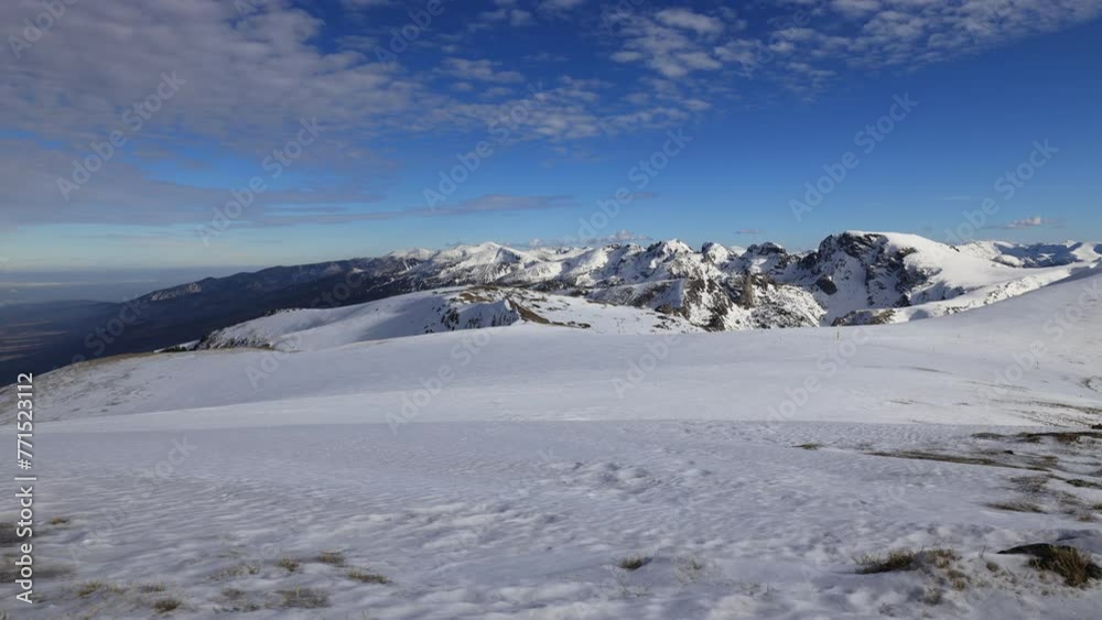 custom made wallpaper toronto digitalTime-lapse view of moving clouds above snowy landscapes during daytime