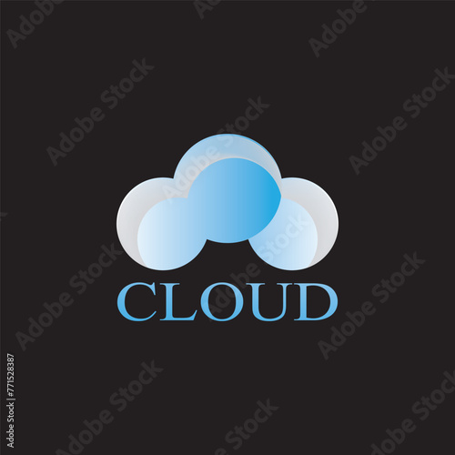 Cloud Logo And Symbol Icon template vector icon illustration design