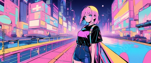 Retro Lo-fi Girl