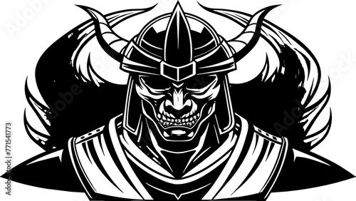  samurai warrior masked dragon