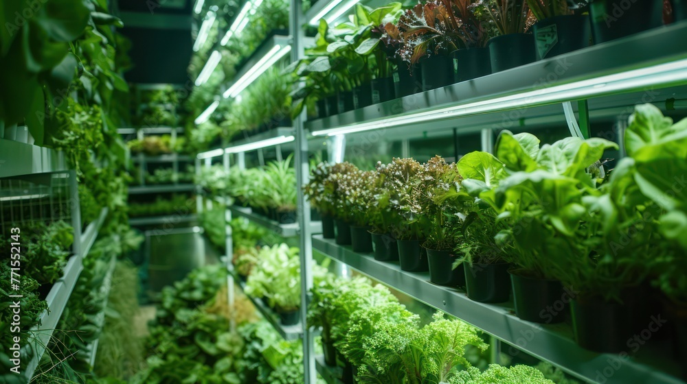 Grow organic hydroponic vegetables in a greenhouse. Grow organic hydroponic vegetables in a greenhouse.