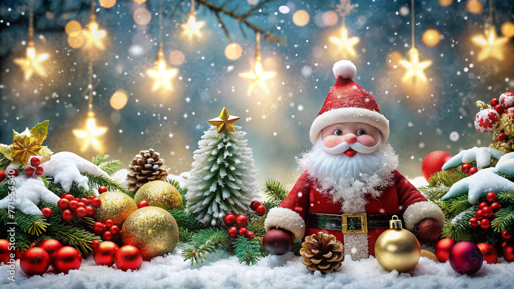 Beautiful christmas background decoration of many items flat lay
Beautiful christmas background decoration of many items flat lay
