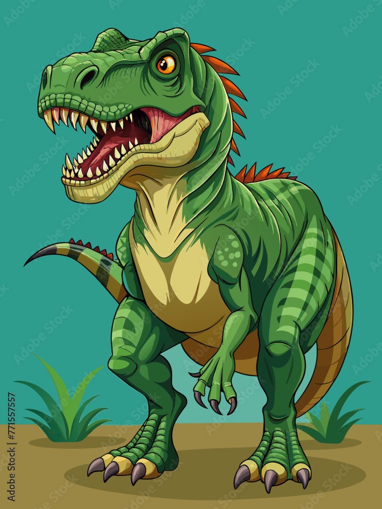 Highly detailed vector of a T Rex. Highly detailed vector of a T Rex.