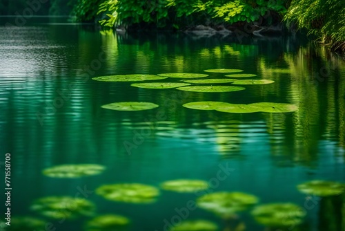 reflection of trees in water © Ramzan Aziz