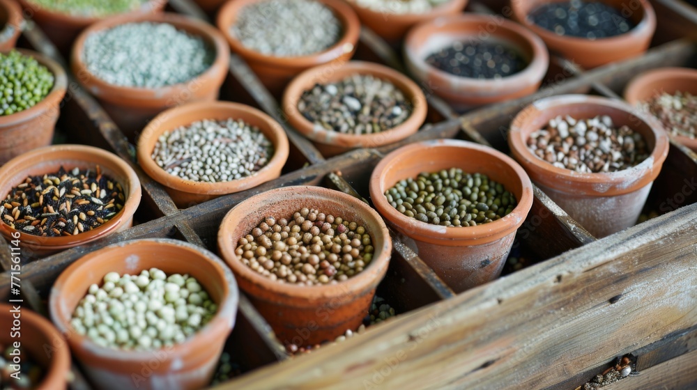 Assorted Seeds in a Box Assorted Seeds in a Box