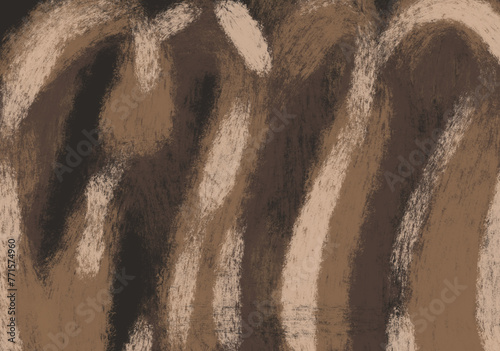 Abstract painting brown color wallpaper