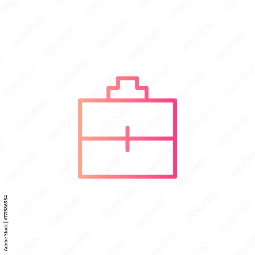 tool box gradient icon tool box gradient icon