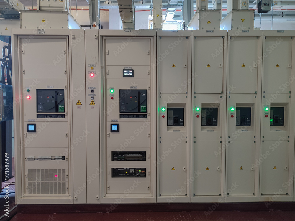 Modern transformer substation, Ukraine Modern transformer substation, Ukraine