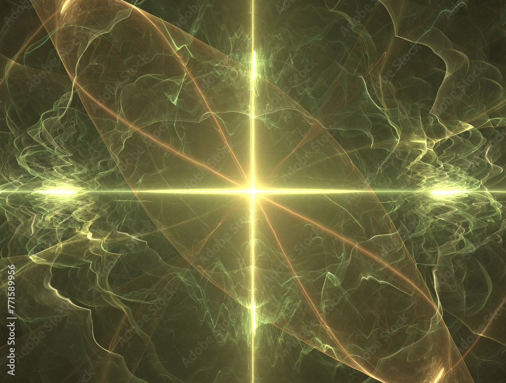 Naklejka premium Imaginatory fractal abstract background Image
