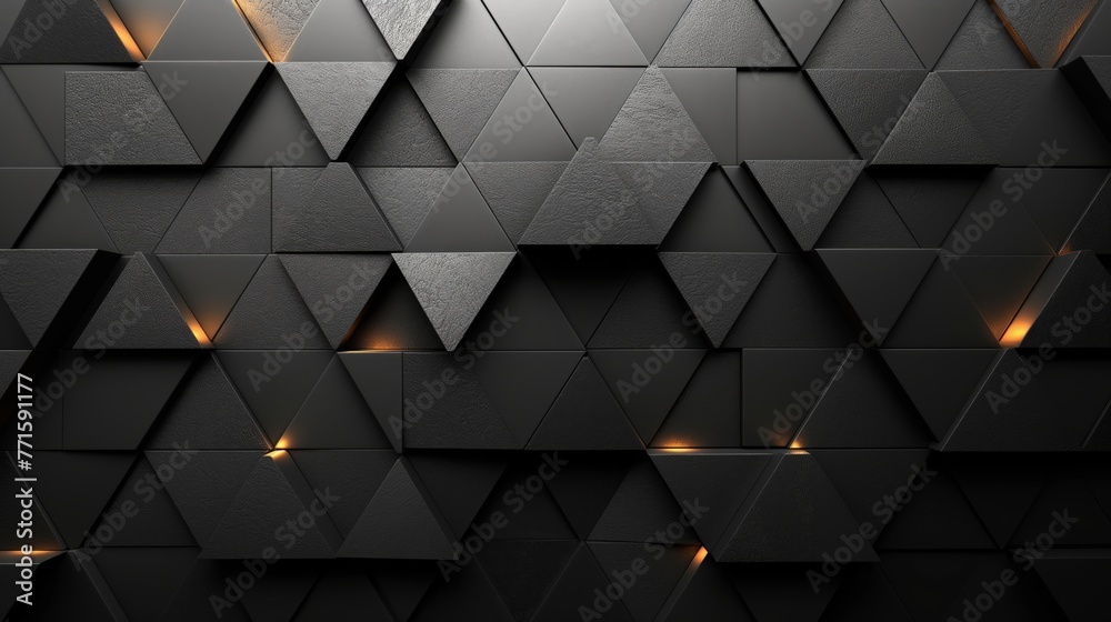 Abstract image. Dark black abstract background for design. Geometric shapes. Triangles, squares, stripes, lines. Color gradient. Modern, futuristic. Light dark shades. Web banner. Modern, futuristic.D Abstract image. Dark black abstract background for design. Geometric shapes. Triangles, squares, stripes, lines. Color gradient. Modern, futuristic. Light dark shades. Web banner. Modern, futuristic.D