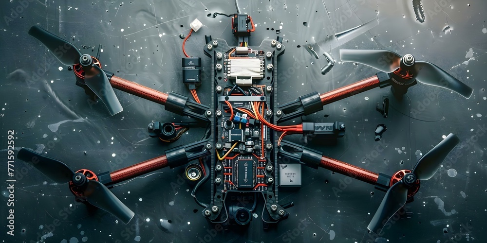 Maintaining a Liion Power Supply for a Quadcopter Disassembled Drone