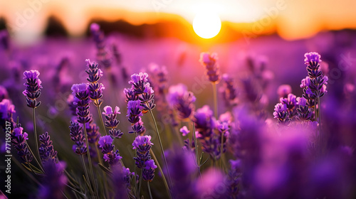 lavender field in region.