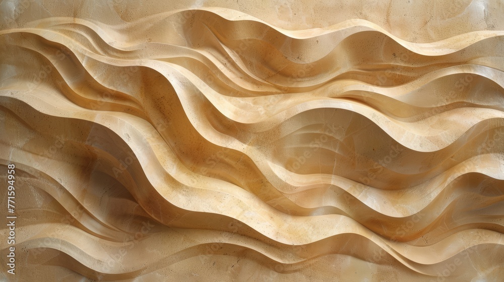 Sand dunes, wavy lines and textures Sand dunes, wavy lines and textures