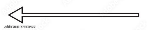 Straight long right vector arrow icon. Long arrow vector icon. 11:11