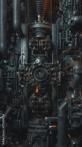 Intricate Mechanics: The Powerful Industrial Chorus of Krushem Machines