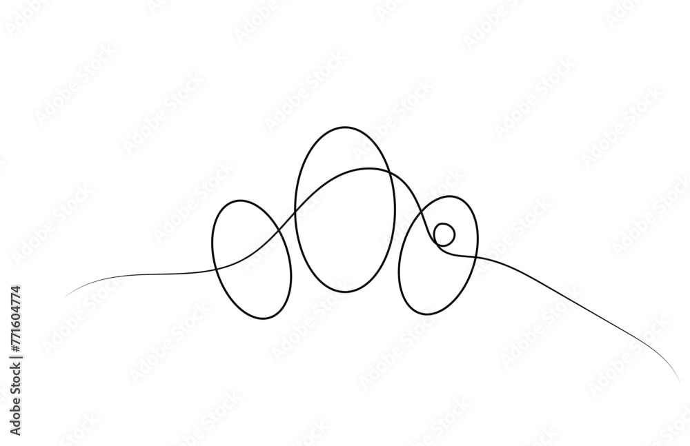 Easter egg line art style vector white background 3 2 Easter egg line art style vector white background 3 2