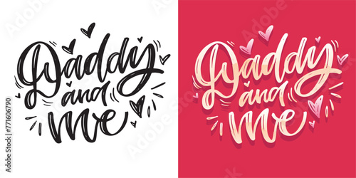 Happy Fathers day - Best Dad ever. Lettering about dad for tee, t-shirt design, invitation, web, mug print. Typography, great design for any purposes. Modern calligraphy template. Celebration quote. 
