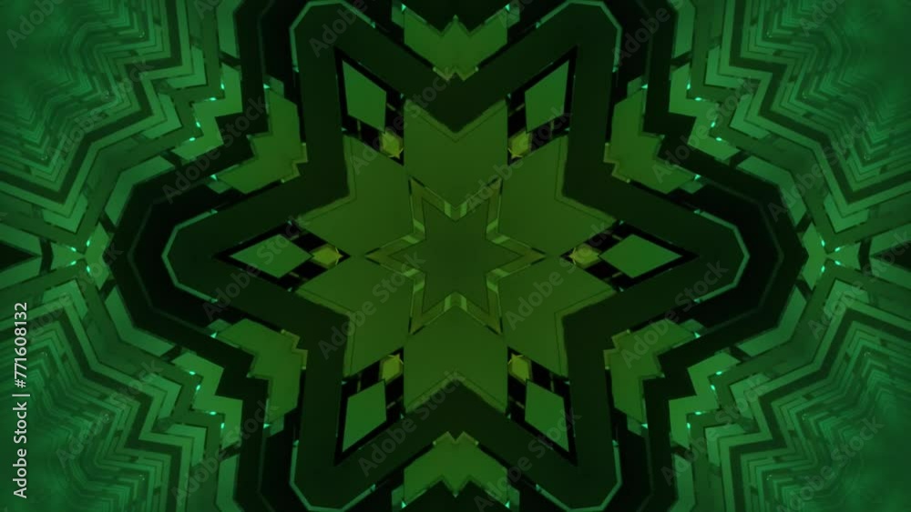 4k kaleidoscope neon tunnel vj loop background 4k kaleidoscope neon tunnel vj loop background
