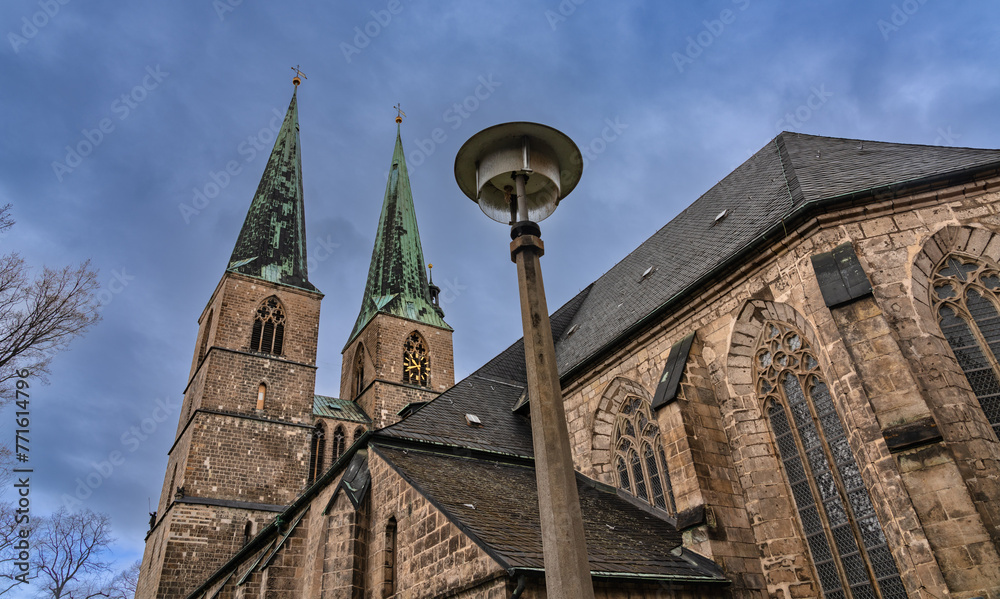 Nikolaikirche Quedlinburg - obrazy, fototapety, plakaty 