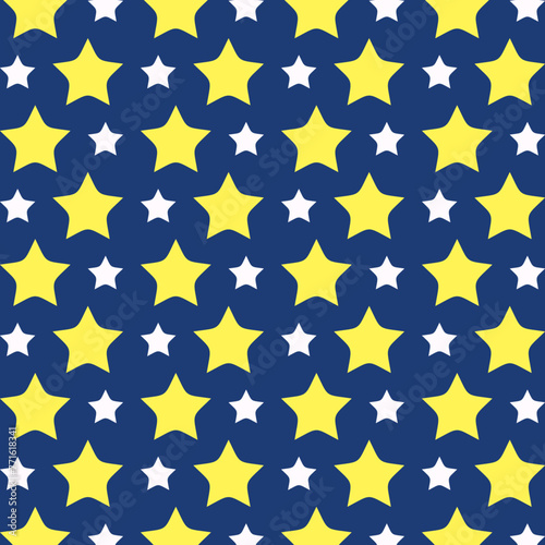 Night star useful trendy colored repeating pattern vector illustration cool design