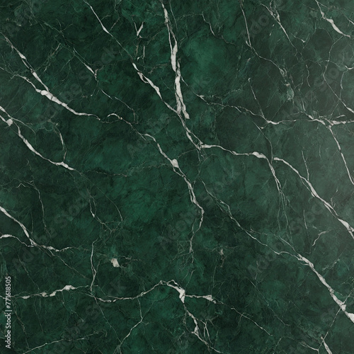 Dark green marble texture background