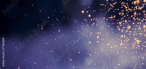 magical purple background with twinkling lights. space for text or advertising