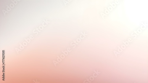 Gradient Background with soft Texture fading from Rose Gold to White. Elegant Presentation Template