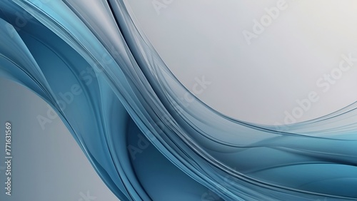 3d rendered abstract blue background