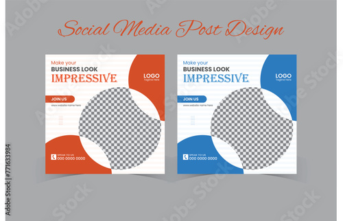 Social media post design template (ID: 771633984)
