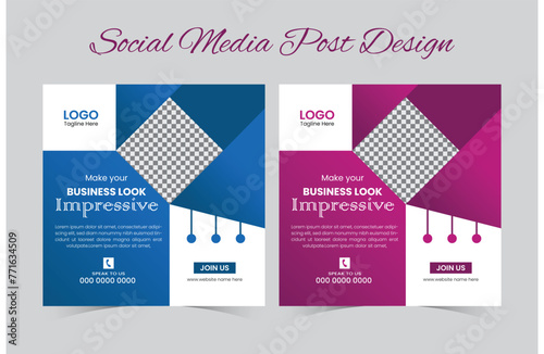 Social media post design template (ID: 771634509)