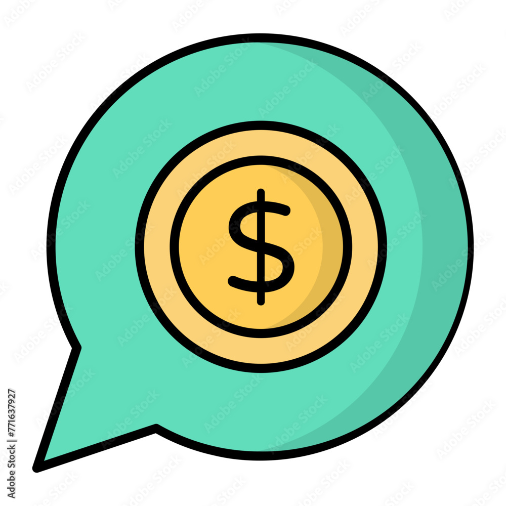 Financial Communication Icon Financial Communication Icon