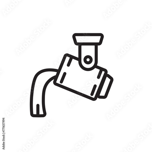 Casting Product Metal Line Icon