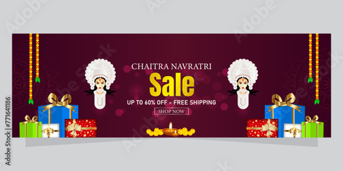 Chaitra Navratri is a Hindu festival celebrated for nine days in the Hindu lunar month of Chaitra (March-April).