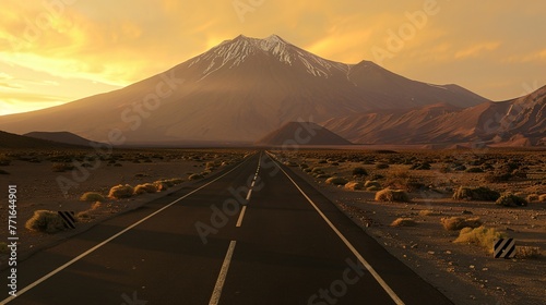 Road photography, ideal for wallpaper or presentation design