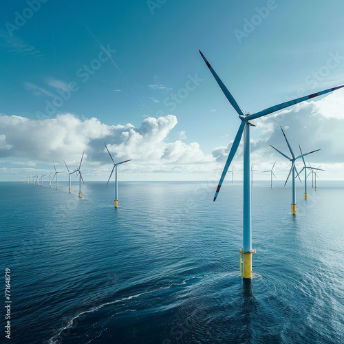 Windturbine on Sea
