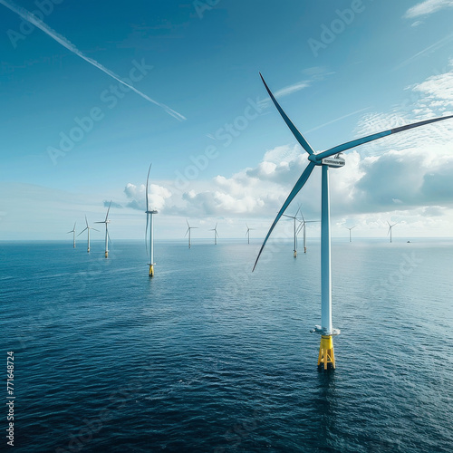 Windturbine on Sea