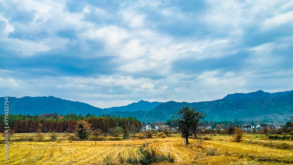 Fototapeta premium Huangshan City, Anhui Province-Hongcun Scenery