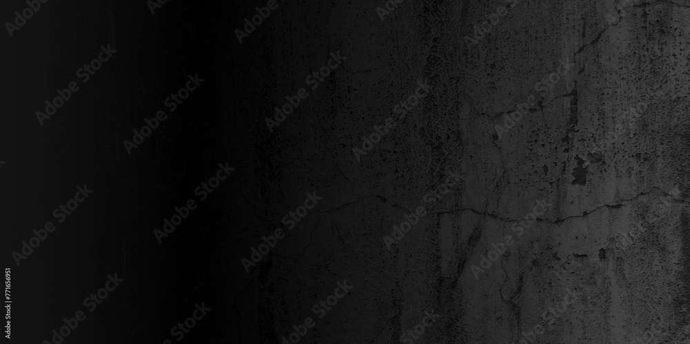 Obraz premium Black textured concrete wall