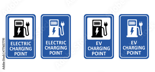 ev charger connector. Filling pump station, cable plugs for auto or car. Battery, electric vehicle plug charging station point. vehicle plugs and sockets ports for electric cars. Charge level loading