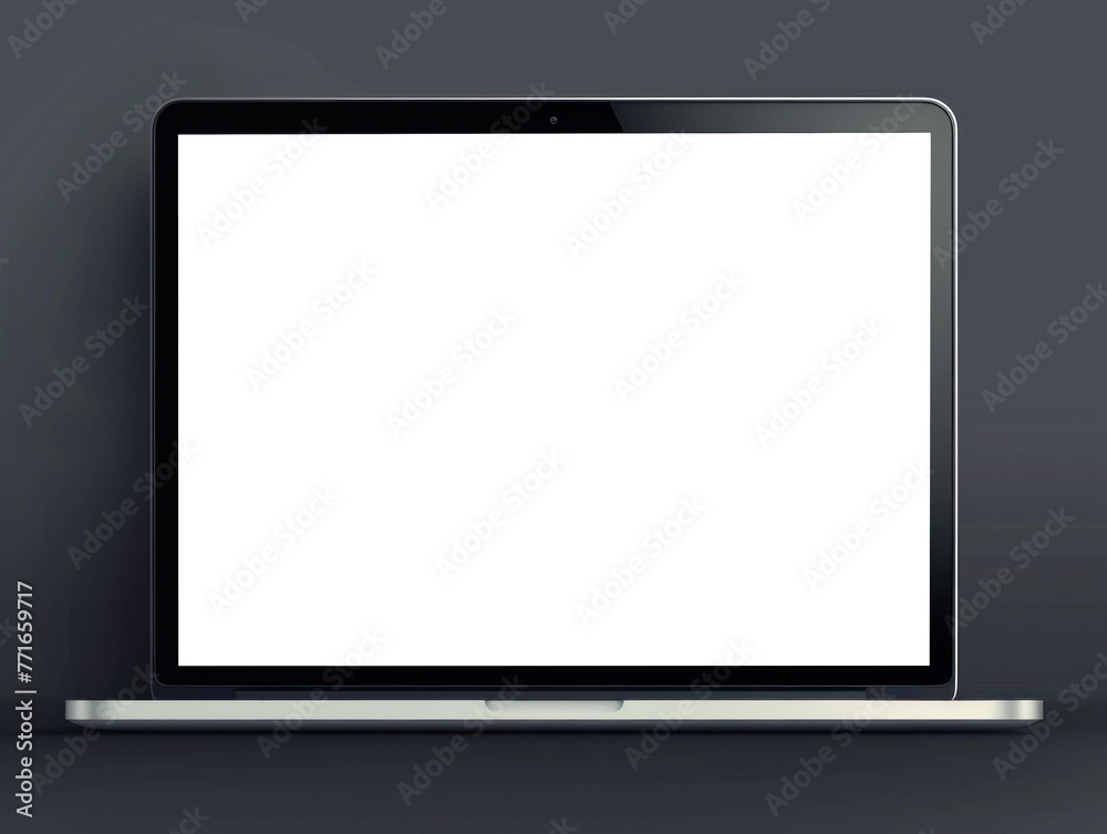 Realistic tablet mockup or laptop screen isolated blank screen with a blank screen for UI/UX presentations Realistic tablet mockup or laptop screen isolated blank screen with a blank screen for UI/UX presentations