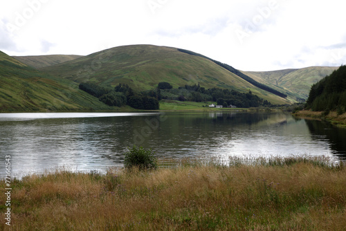 Saint Marys Loch on the A708 - Selkirk - The Scottish Borders - Scotland - UK