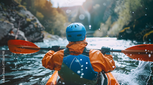 Demonstration of Essential Safety Measures for Kayaking in a Wild River Setting