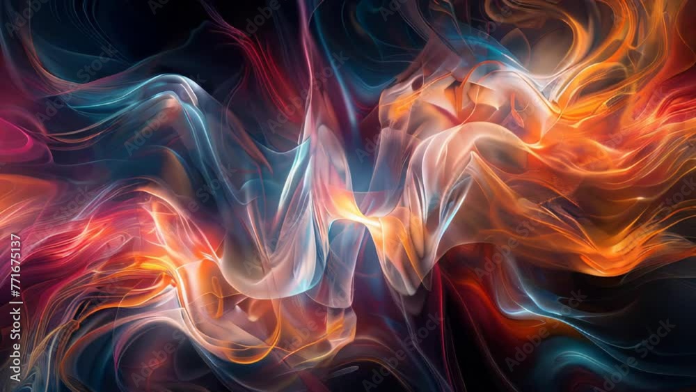 Abstract fractal background. Design element for brochure, advertisements, presentation, web and other graphic designer works. Digital collage.
