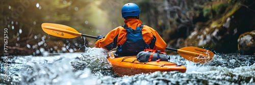 Demonstration of Essential Safety Measures for Kayaking in a Wild River Setting
