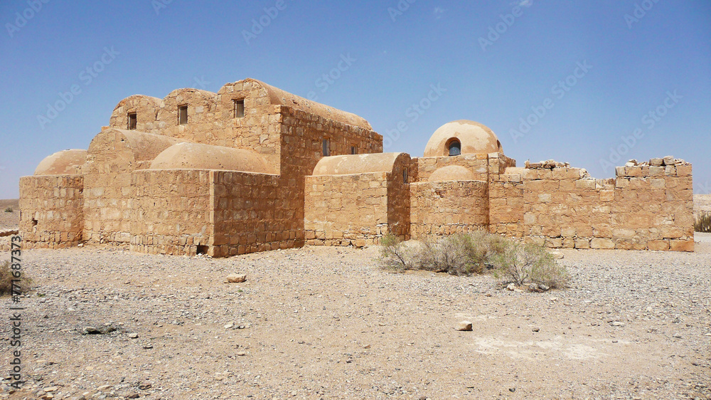 Qsar Amra , Crusader Fort, Desert Castles, Jordan