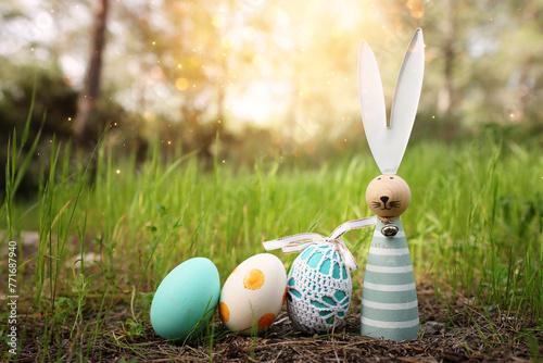 Easter eggs in the meadow © tomertu